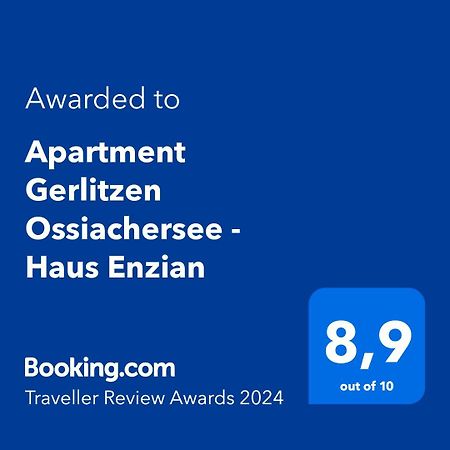Apartment Gerlitzen Ossiachersee - Haus Enzian Треффен Экстерьер фото
